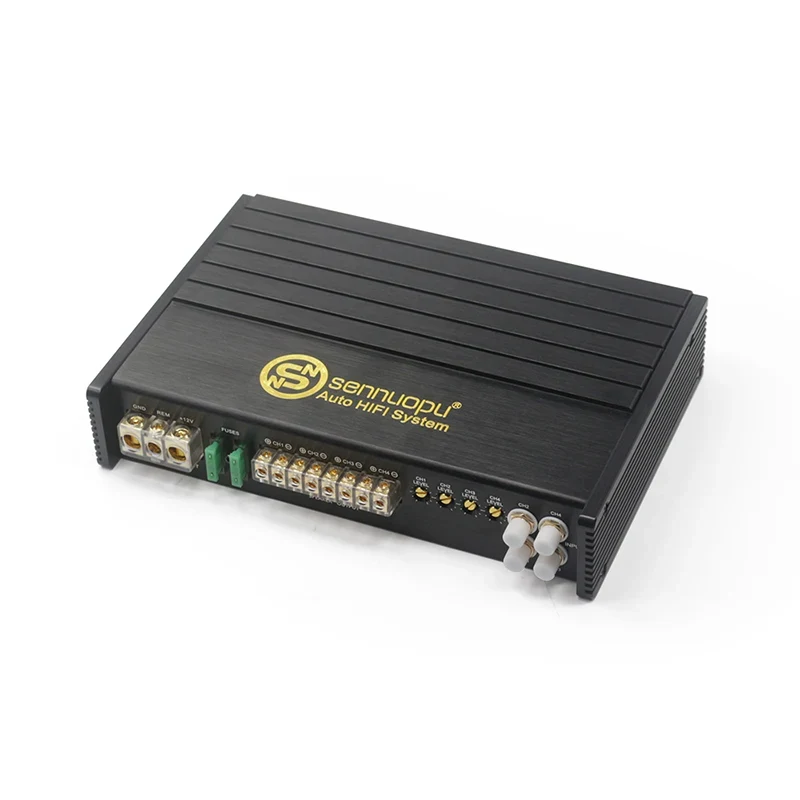 Class AB Power Boost 4-CH Car Audio Amp