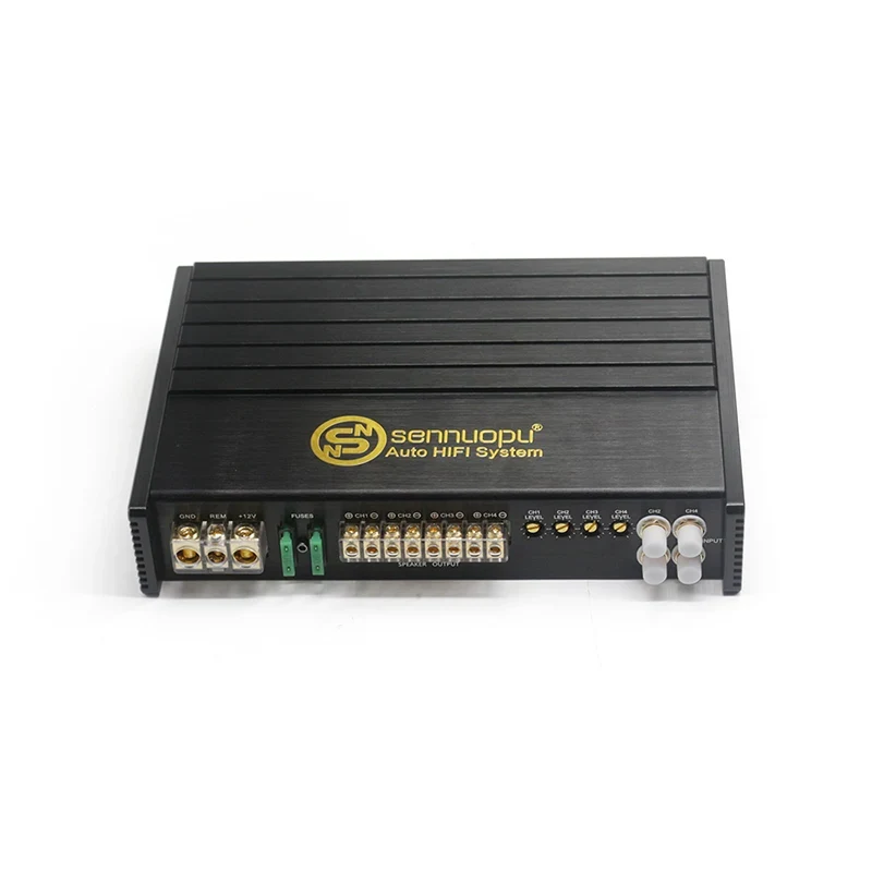 Class AB Power Boost 4-CH Car Audio Amp