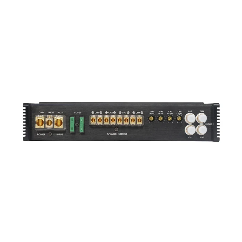 Class AB Power Boost 4-CH Car Audio Amp